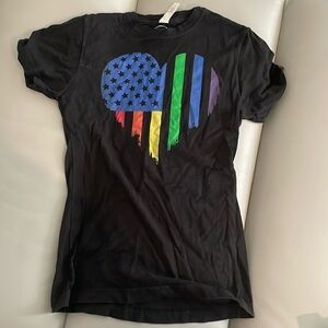 Rainbow flag shirt